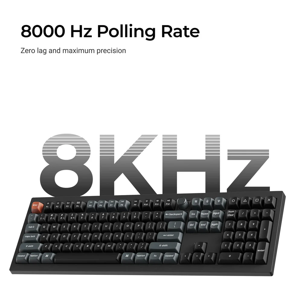 Keychron V6 Ultra 8K Wireless Custom Mechanical Keyboard (US ANSI Layout) - Image 3