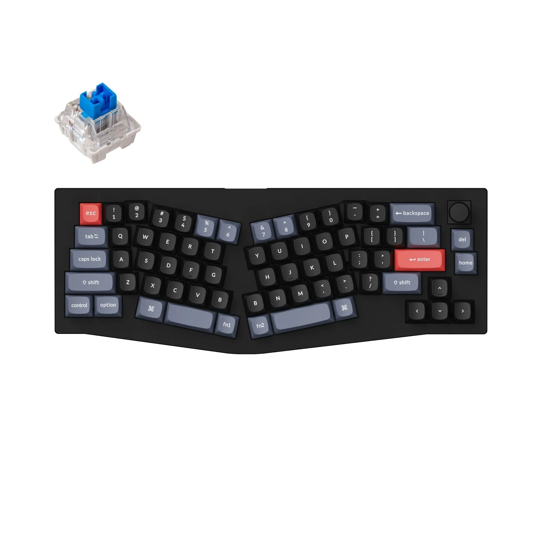 Keychron V8 (Alice Layout) QMK Custom Mechanical Keyboard (US ANSI Layout) - Image 2