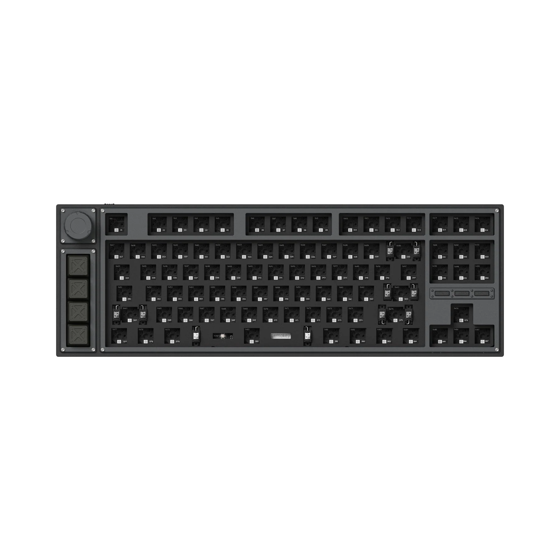 Lemokey L3 QMK/VIA Wireless Custom Mechanical Keyboard (US ANSI Layout) - Image 10