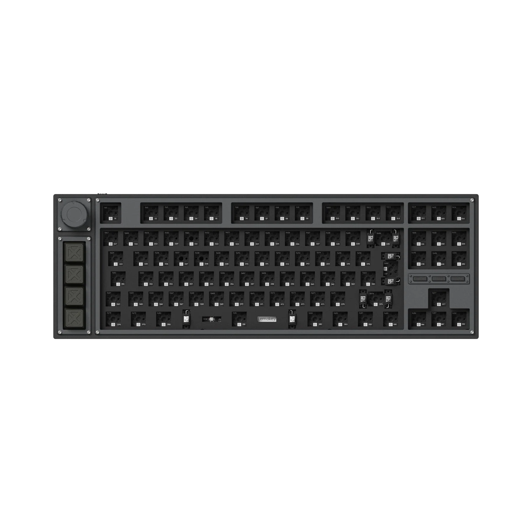 Lemokey L3 QMK/VIA Wireless Custom Mechanical Keyboard (US ANSI Layout) - Image 13