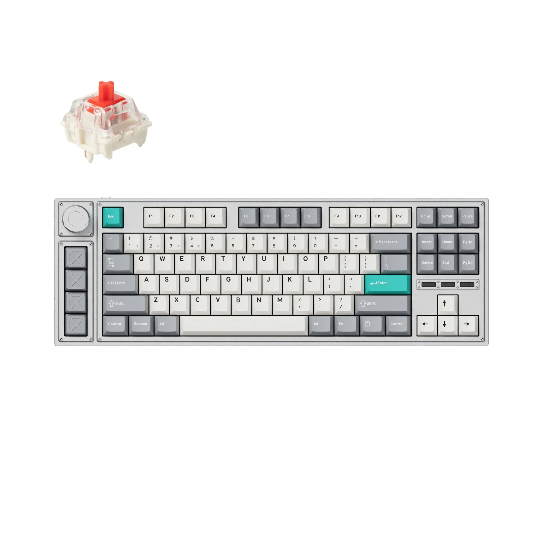 Lemokey L3 QMK/VIA Wireless Custom Mechanical Keyboard (US ANSI Layout) - Image 7