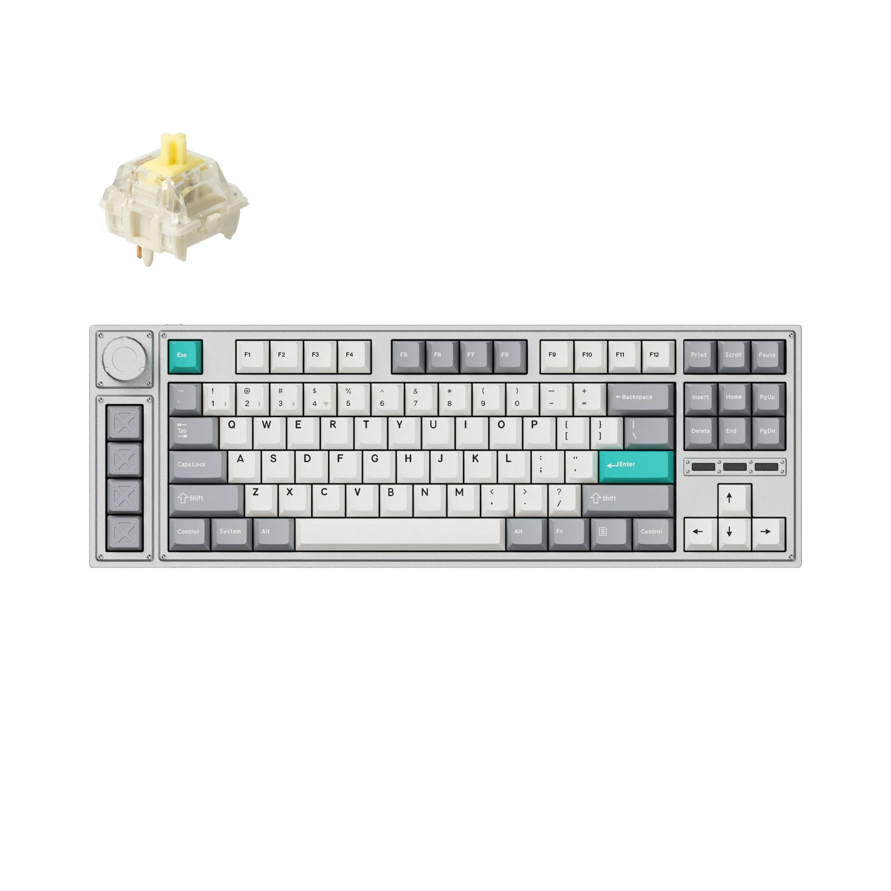 Lemokey L3 QMK/VIA Wireless Custom Mechanical Keyboard (US ANSI Layout) - Image 9