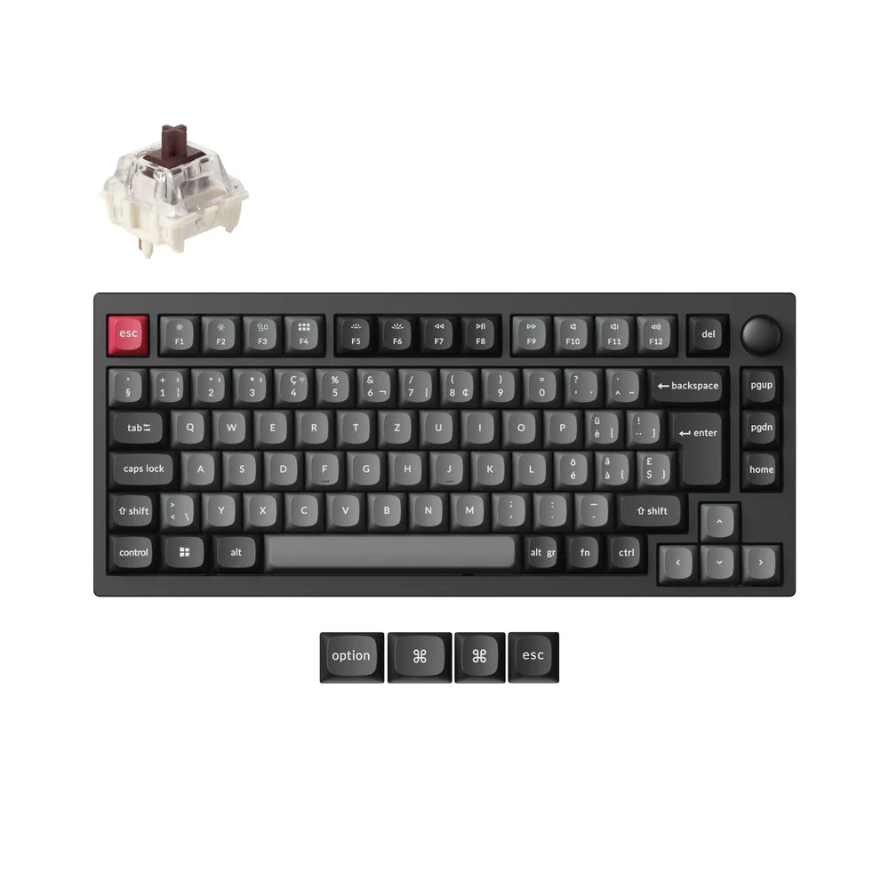 Lemokey P1 QMK Wireless Custom Mechanical Keyboard ISO Layout Collection - Image 11