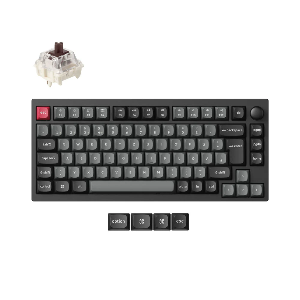 Lemokey P1 QMK Wireless Custom Mechanical Keyboard ISO Layout Collection - Image 2