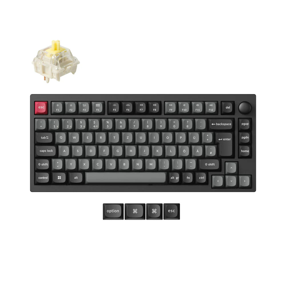 Lemokey P1 QMK Wireless Custom Mechanical Keyboard ISO Layout Collection - Image 3