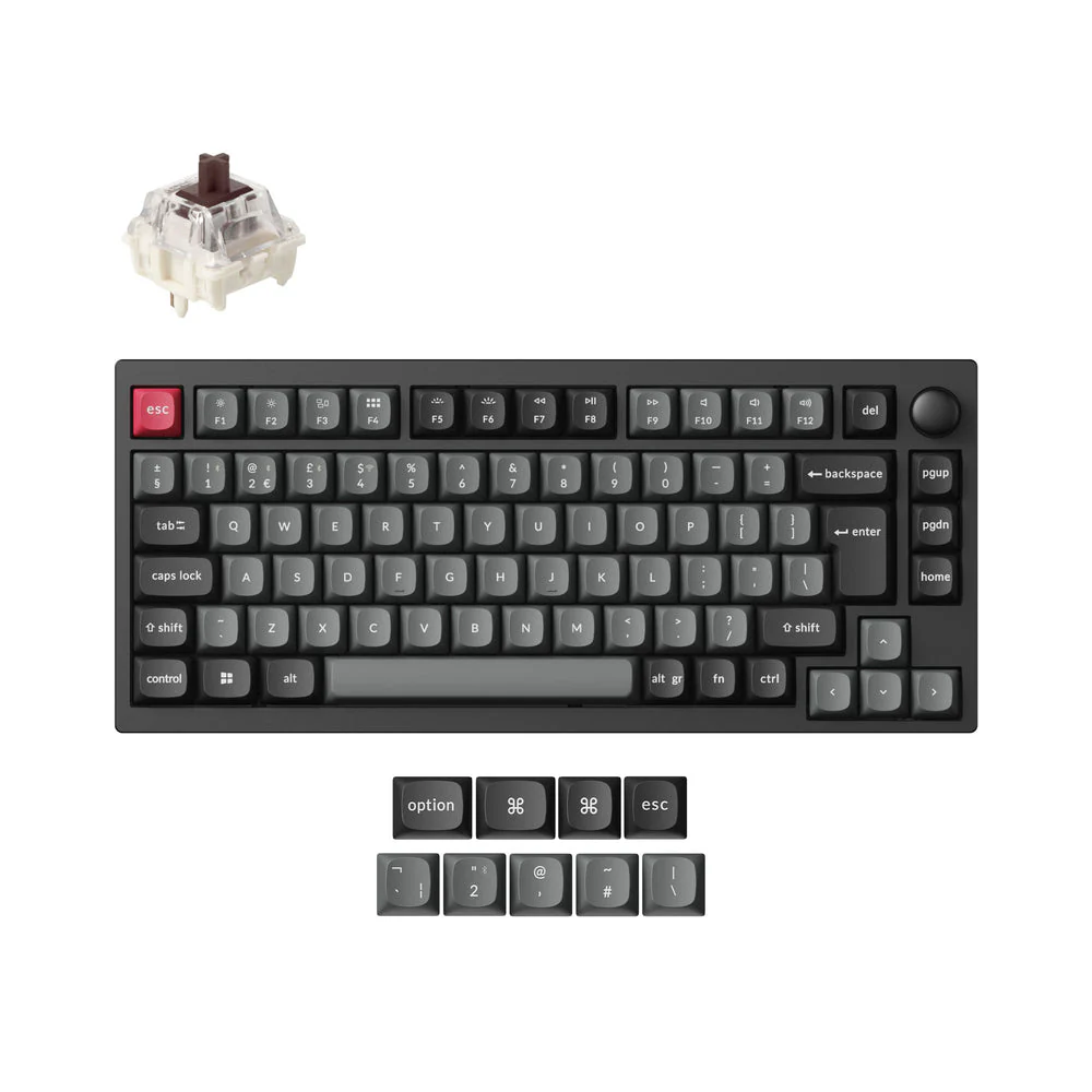 Lemokey P1 QMK Wireless Custom Mechanical Keyboard ISO Layout Collection - Image 5