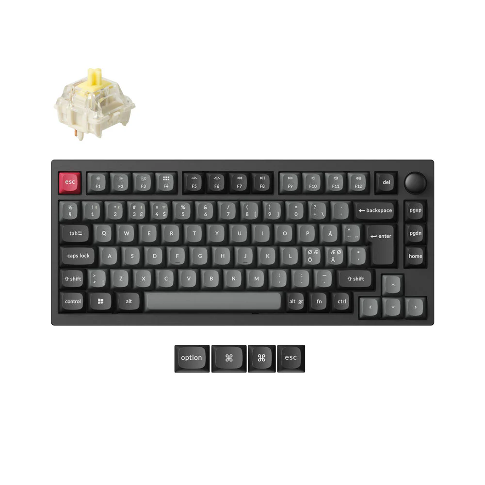 Lemokey P1 QMK Wireless Custom Mechanical Keyboard ISO Layout Collection - Image 9